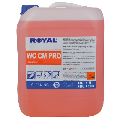 Silny środek do czyszczenia WC CM PRO 10 l Royal